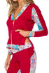 Luli Fama Azucar Pintucked Sleevers Open Side Jacket